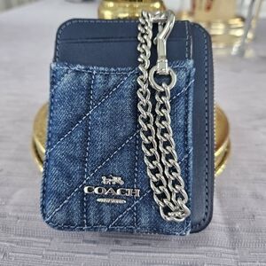 Coach Zip Card Case